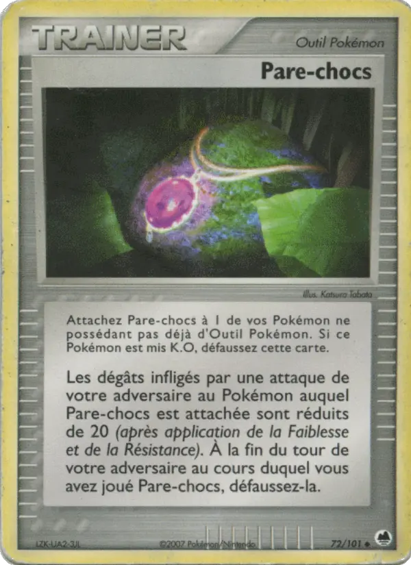 Pare-chocs – carte Pokémon TCG Peu Commune n°72