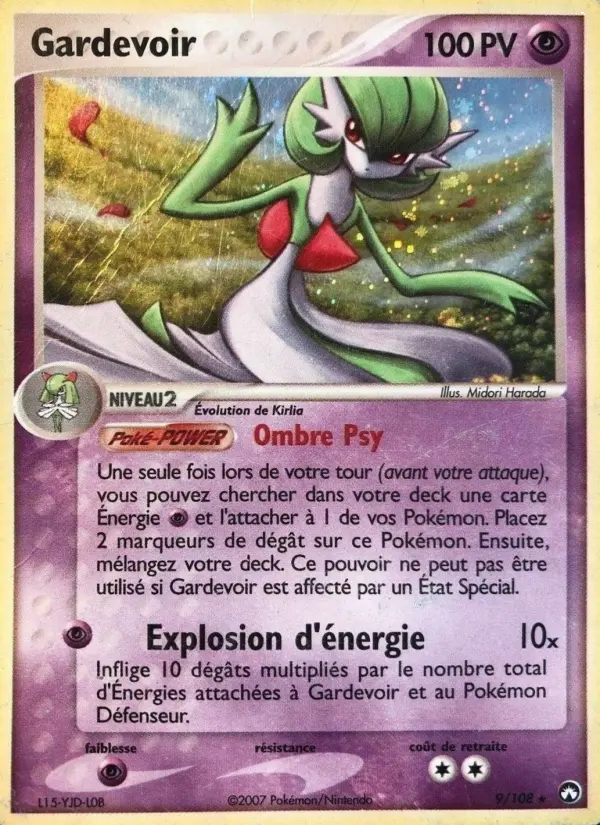 Gardevoir – carte Pokémon TCG Rare n°9