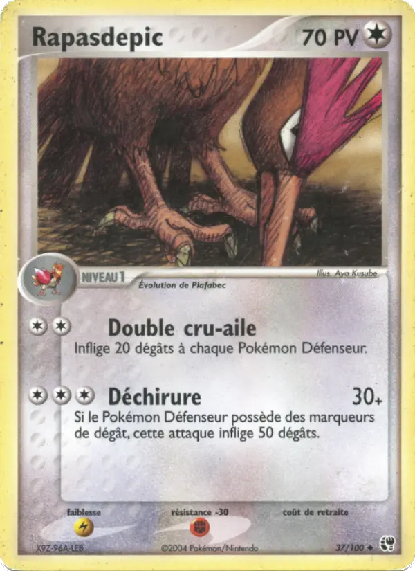 Rapasdepic – carte Pokémon TCG Peu Commune n°37