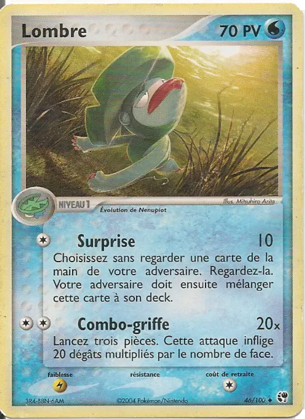 Lombre – carte Pokémon TCG Peu Commune n°46