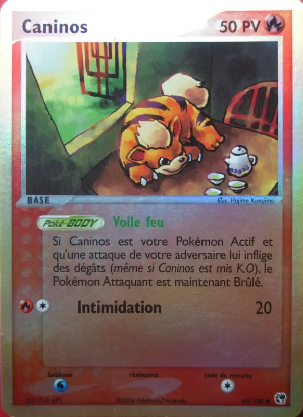Caninos – carte Pokémon TCG Commune n°65