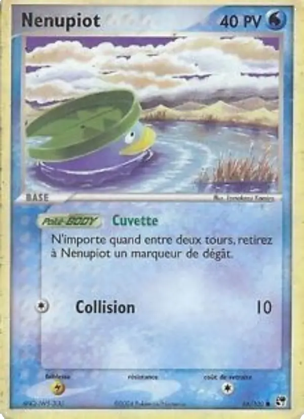 Nenupiot – carte Pokémon TCG Commune n°66