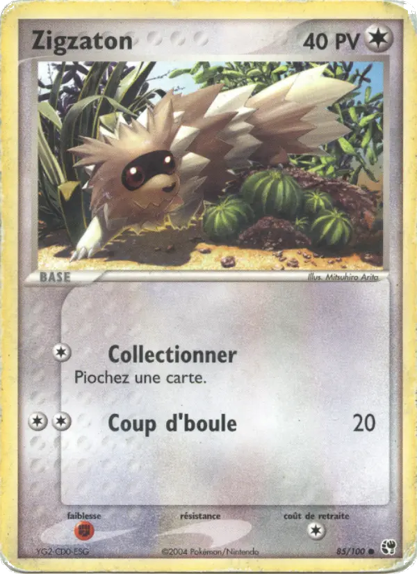 Zigzaton – carte Pokémon TCG Commune n°85