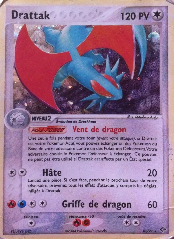 Drattak – carte Pokémon TCG Rare n°10