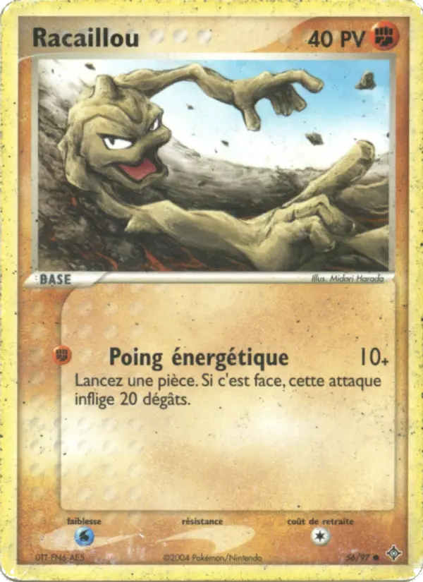 Racaillou – carte Pokémon TCG Commune n°56