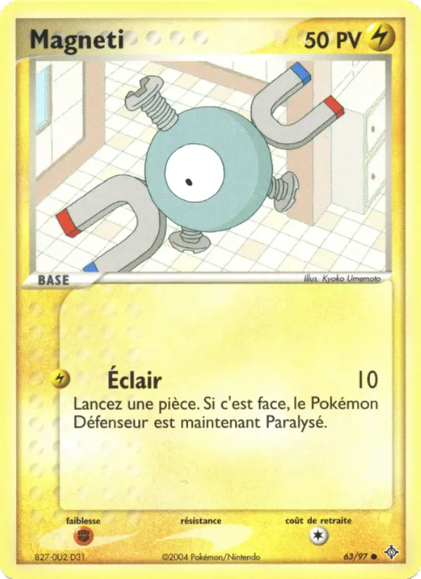 Magneti – carte Pokémon TCG Commune n°63