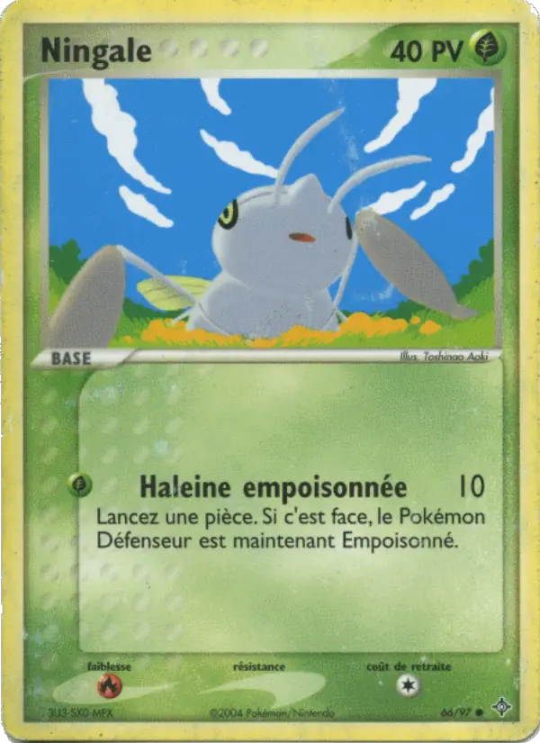 Ningale – carte Pokémon TCG Commune n°66