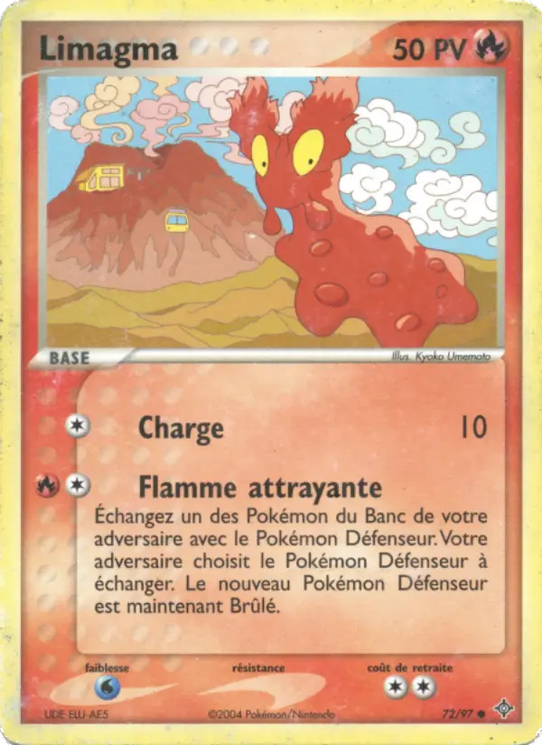 Limagma – carte Pokémon TCG Commune n°72