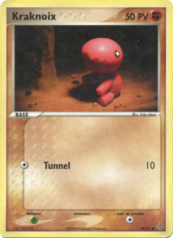 Kraknoix – carte Pokémon TCG Commune n°78