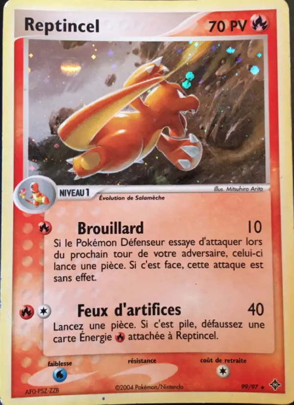Reptincel – carte Pokémon TCG Rare n°99
