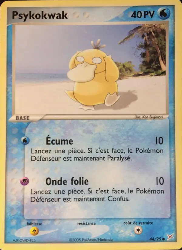 Psykokwak – carte Pokémon TCG Commune n°44