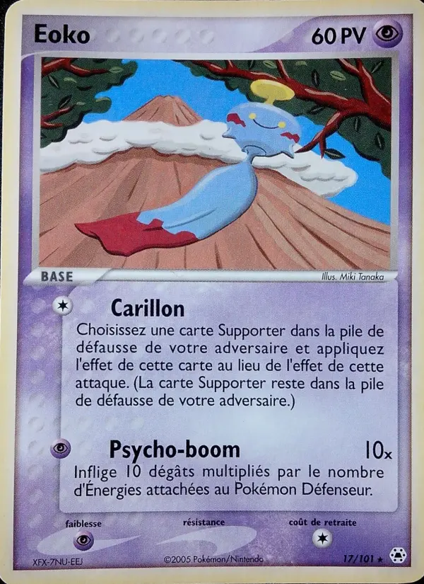 Eoko – carte Pokémon TCG Rare n°17