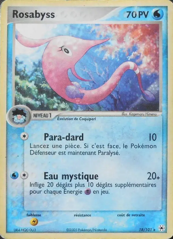 Rosabyss – carte Pokémon TCG Rare n°18