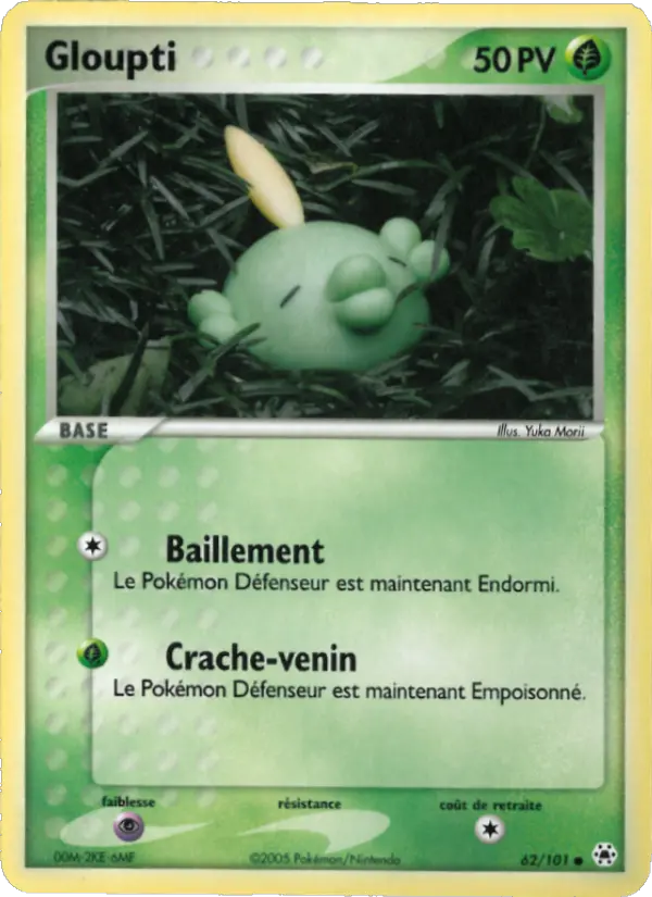 Gloupti – carte Pokémon TCG Commune n°62