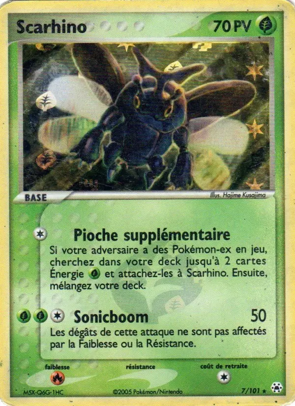 Scarhino – carte Pokémon TCG Rare n°7