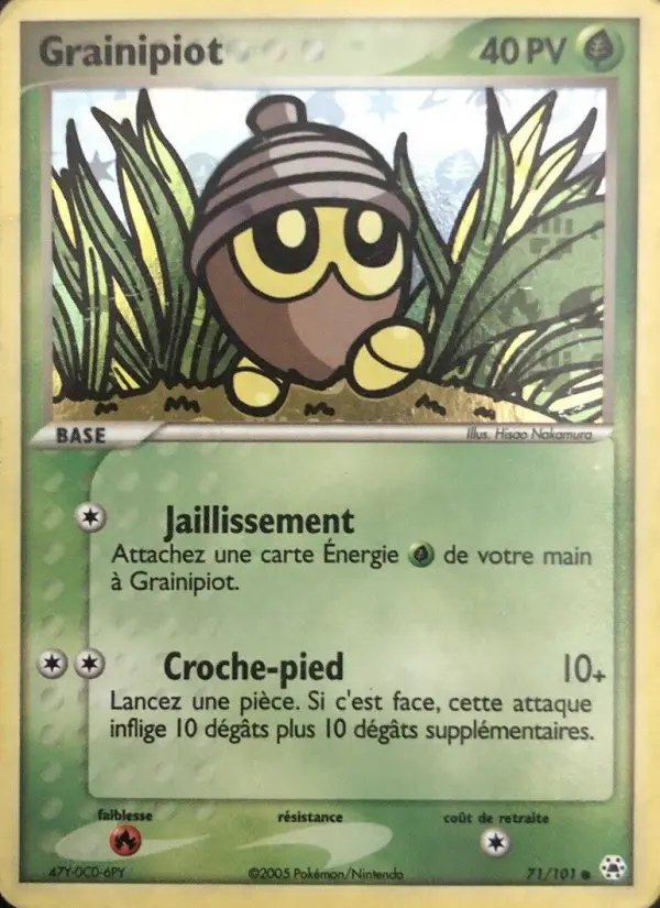 Grainipiot – carte Pokémon TCG Commune n°71