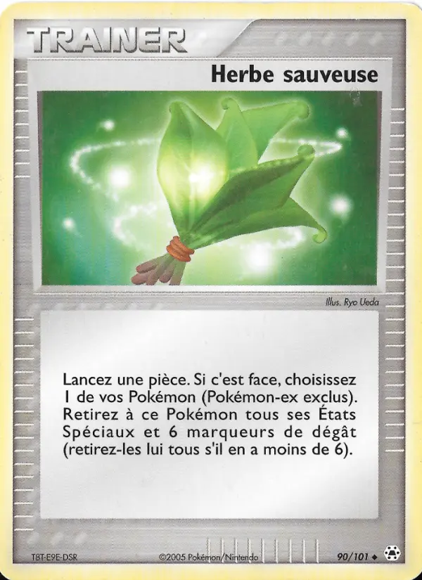 Herbe sauveuse – carte Pokémon TCG Peu Commune n°90