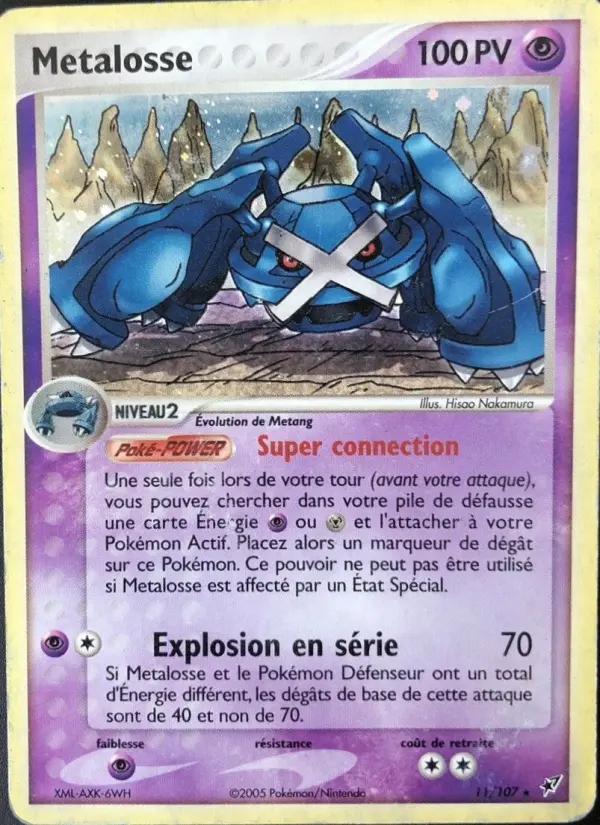 Metalosse – carte Pokémon TCG Rare n°11