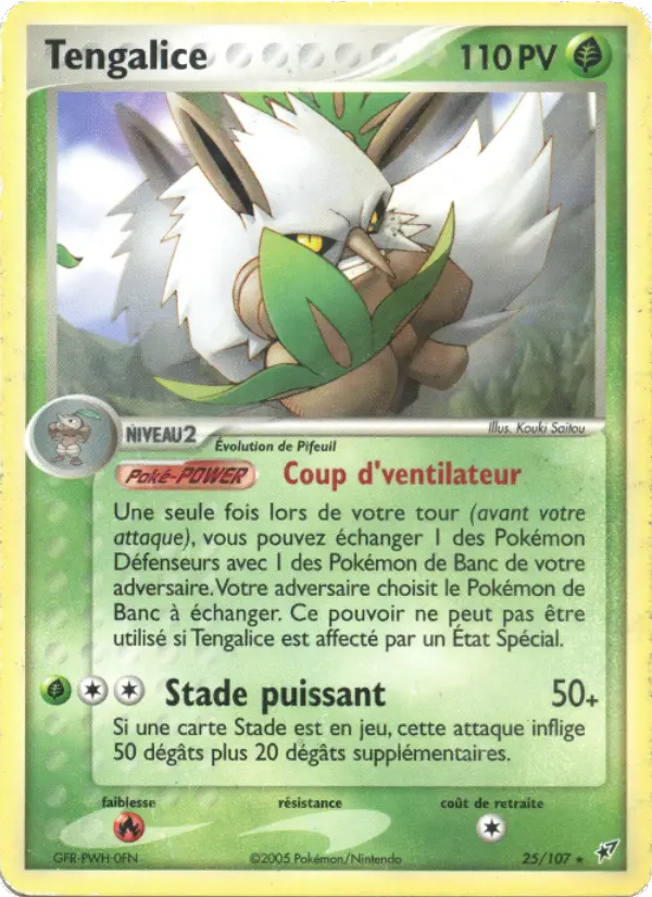 Tengalice – carte Pokémon TCG Rare n°25