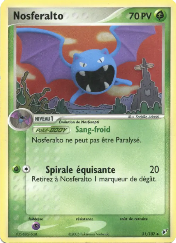 Nosferalto – carte Pokémon TCG Peu Commune n°31