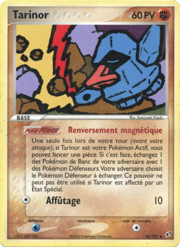 Tarinor – carte Pokémon TCG Peu Commune n°42