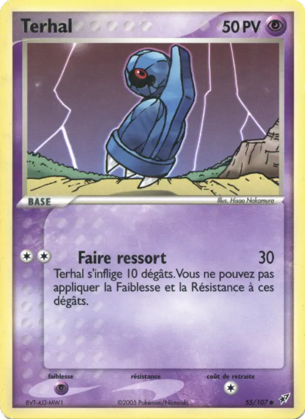 Terhal – carte Pokémon TCG Commune n°55