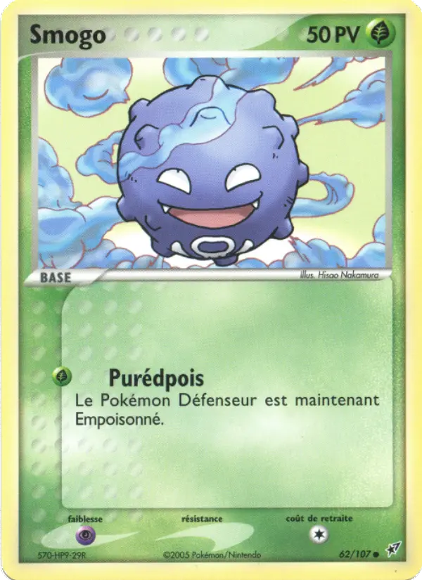 Smogo – carte Pokémon TCG Commune n°62