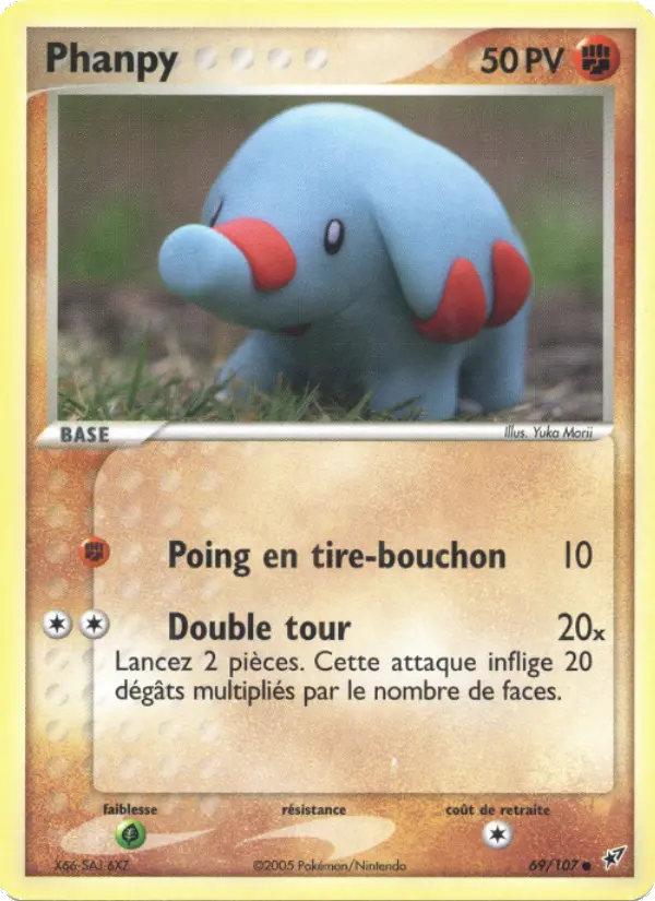Phanpy – carte Pokémon TCG Commune n°69