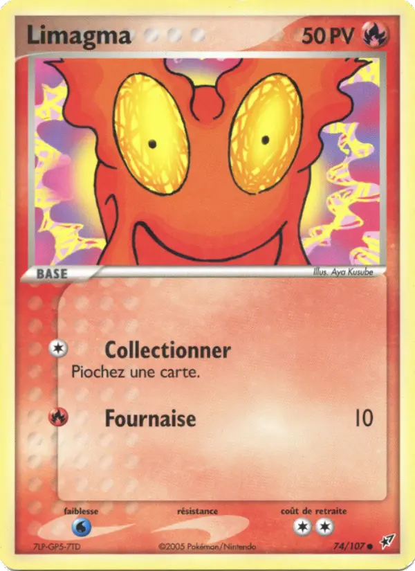 Limagma – carte Pokémon TCG Commune n°74