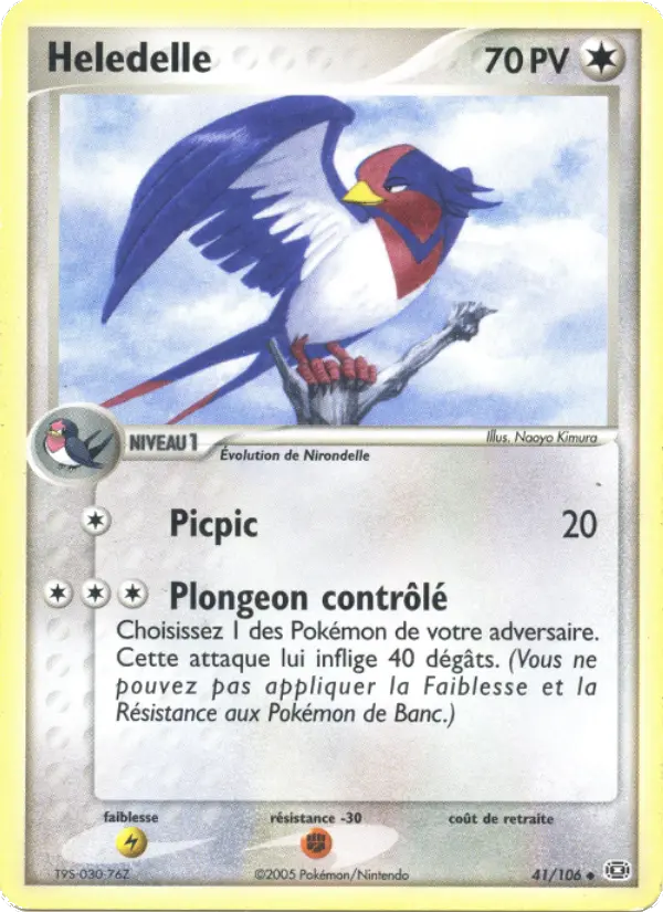 Heledelle – carte Pokémon TCG Peu Commune n°41