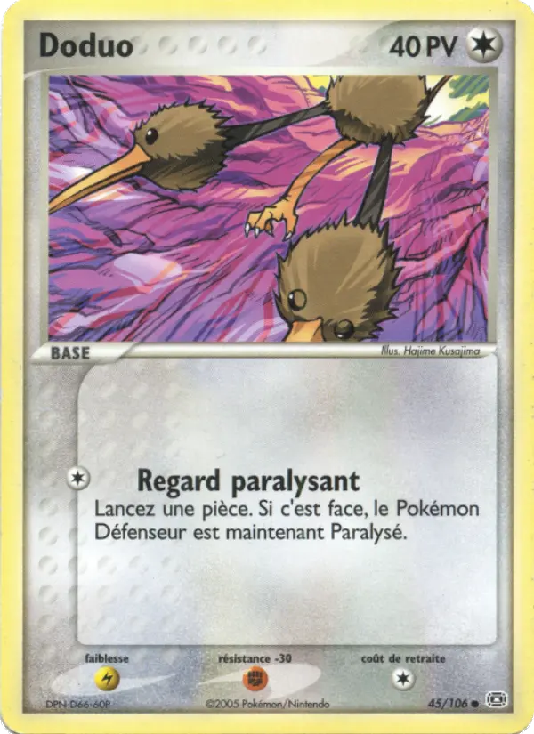 Doduo – carte Pokémon TCG Commune n°45