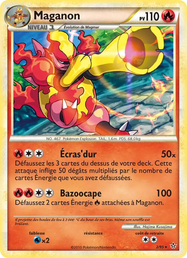 Maganon – carte Pokémon TCG Rare Holo n°2