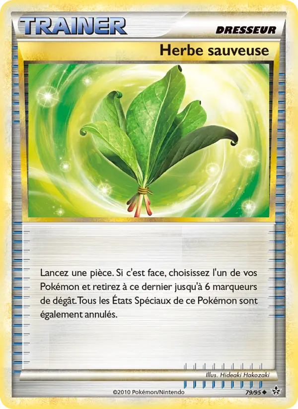 Herbe sauveuse – carte Pokémon TCG Peu Commune n°79