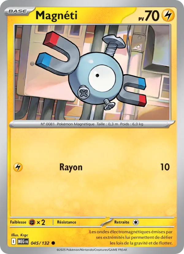 Magnéti – carte Pokémon TCG Commune n°045