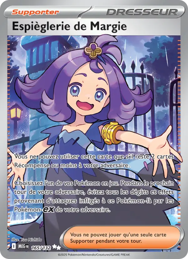 Espièglerie de Margie – carte Pokémon TCG Ultra Rare n°165