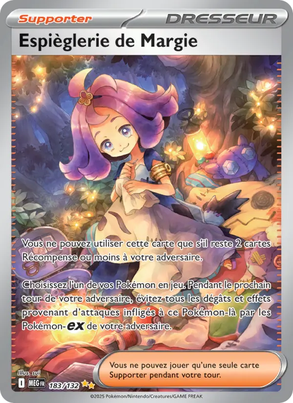 Espièglerie de Margie – carte Pokémon TCG Illustration spéciale rare n°183