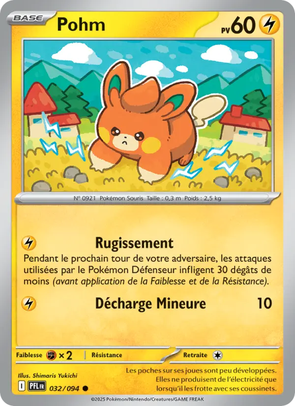 Pohm – carte Pokémon TCG Commune n°032