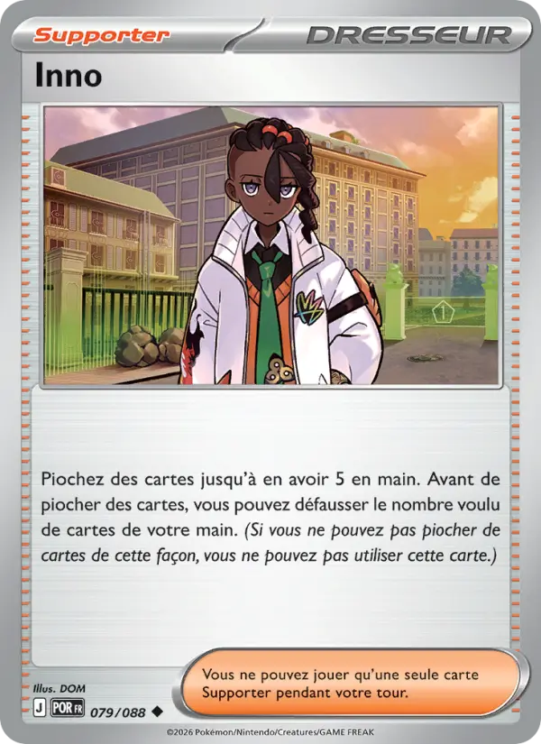 Inno – carte Pokémon TCG Peu Commune n°079