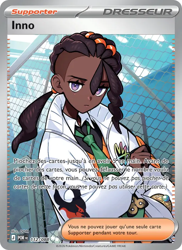 Inno – carte Pokémon TCG Ultra Rare n°112
