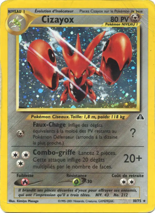 Cizayox – carte Pokémon TCG Rare n°10