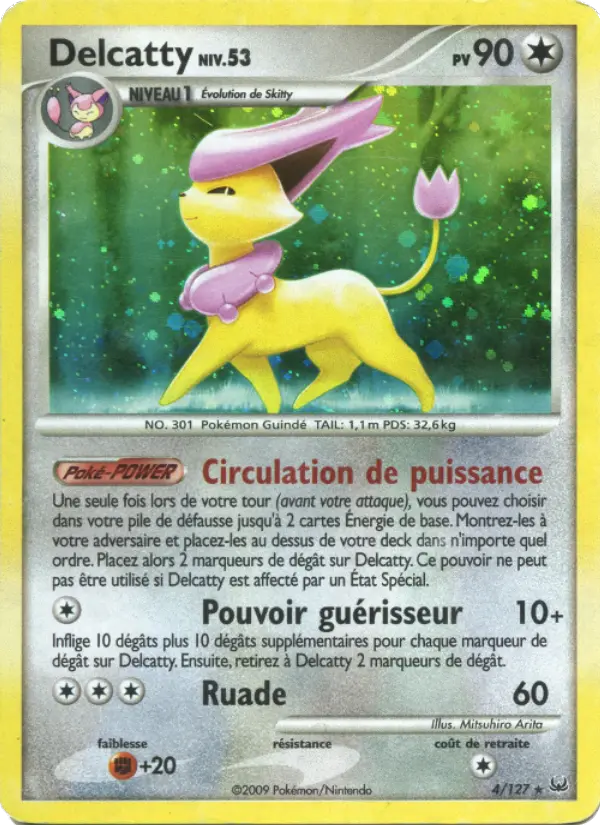 Delcatty – carte Pokémon TCG Rare Holo n°4