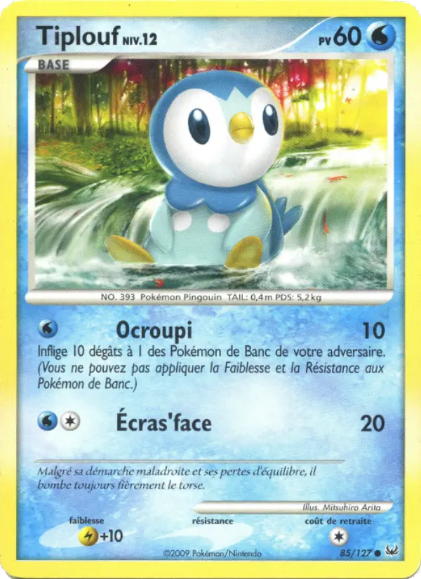 Tiplouf – carte Pokémon TCG Commune n°85
