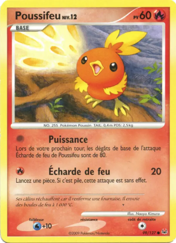 Poussifeu – carte Pokémon TCG Commune n°99