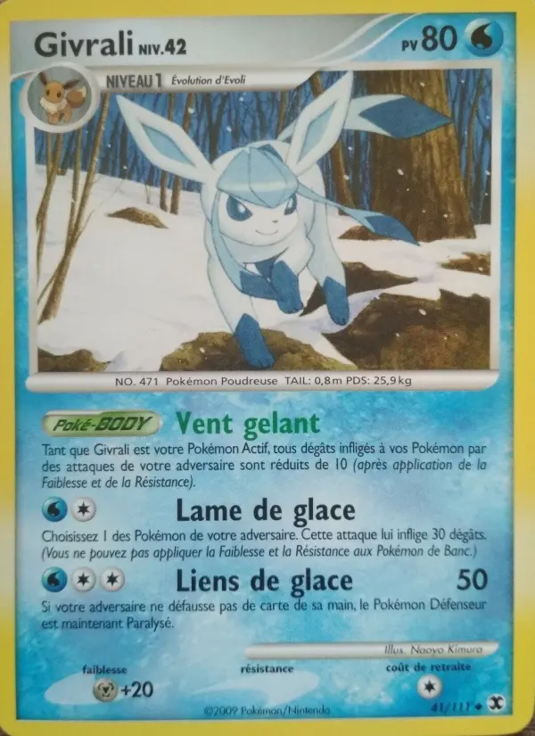 Givrali Niv. 42 – carte Pokémon TCG Peu Commune n°41