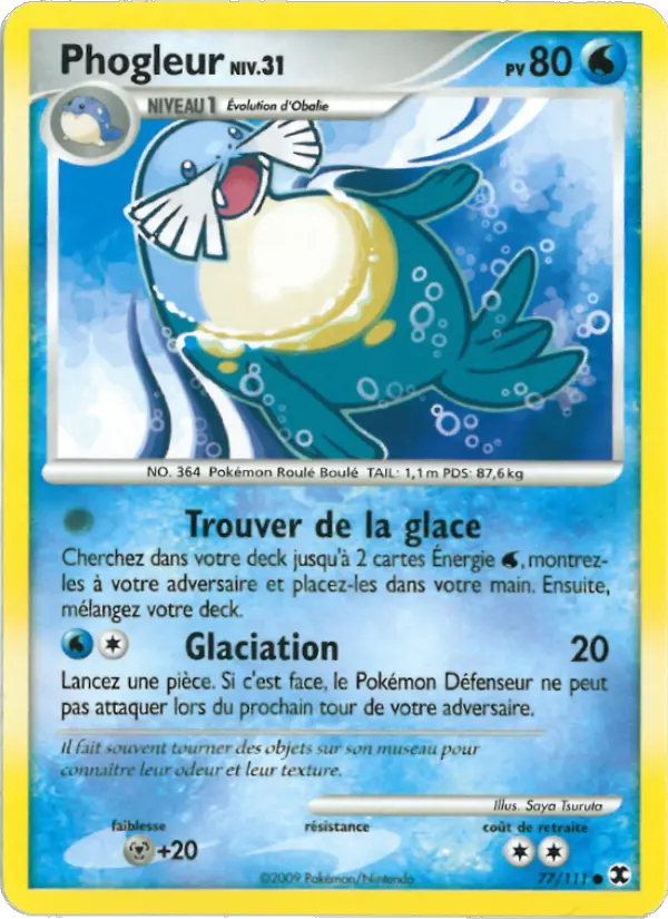 Phogleur Niv. 31 – carte Pokémon TCG Commune n°77