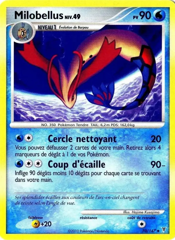 Milobellus – carte Pokémon TCG Peu Commune n°70