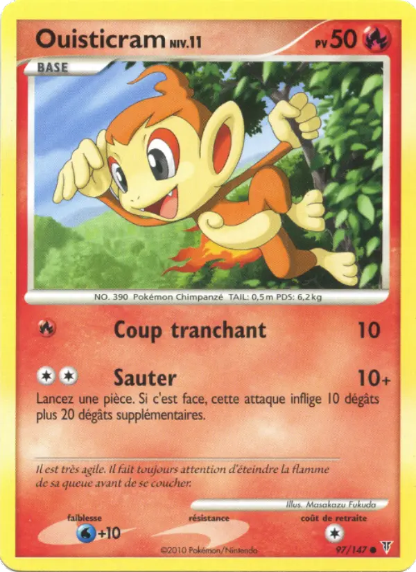Ouisticram – carte Pokémon TCG Commune n°97