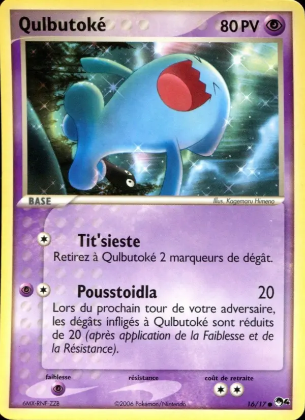 Qulbutoké – carte Pokémon TCG Commune n°16