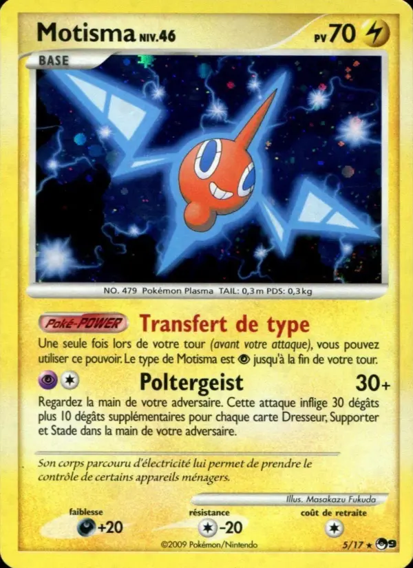 Motisma – carte Pokémon TCG Rare n°5