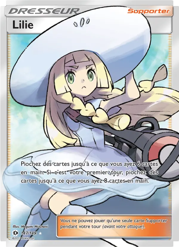 Lilie – carte Pokémon TCG Ultra Rare n°147